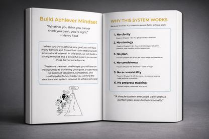 Goal Achiever Kit | Achieve Any Goal Using Proven Methods Used by Top Performers (Ebook)
